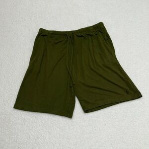Polo Ralph Lauren Mens Sleepwear Lounge Shorts Olive Green Modal Spandex Large‎